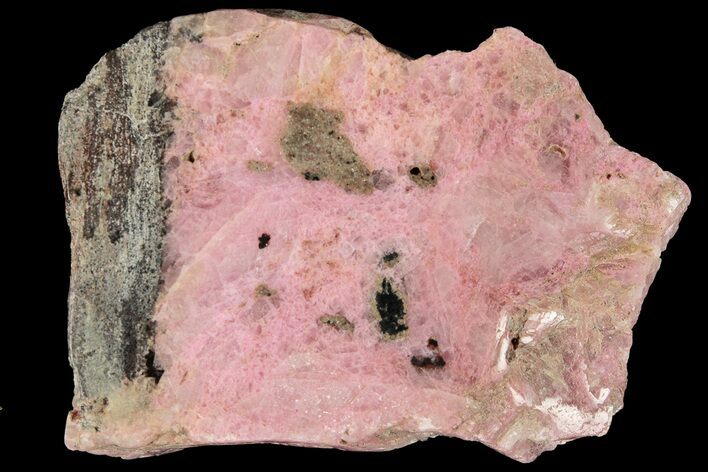 Polished Cobaltoan Calcite Slab - Congo #184037
